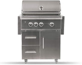 Coyote S-Series 30" Propane Gas Grill with RapidSear & Rotisserie - C1C28LP-FS